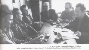 A Jelenkor szerkesztői, Csorba és a pécsi csapat. A 234. Csorba blog melléklete