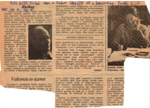 Az RTV újság 1982. augusztusi számából. A Csóka dűlői építkezés. A 343. Csorba blog melléklete.
