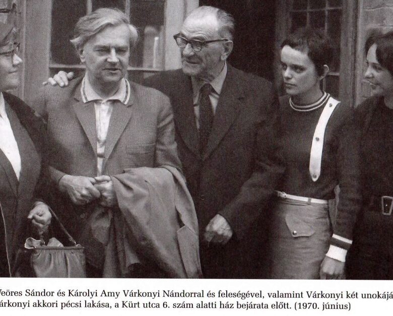 A 339. Csorba blog mellékelte. Tüskés Tibor: Exponált idő, Várkonyiék, Weöresék, és a két Várkonyi unoka.