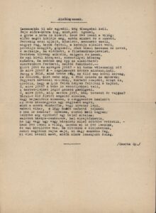 Kislányomnak. A 345. Csorba blog melléklete