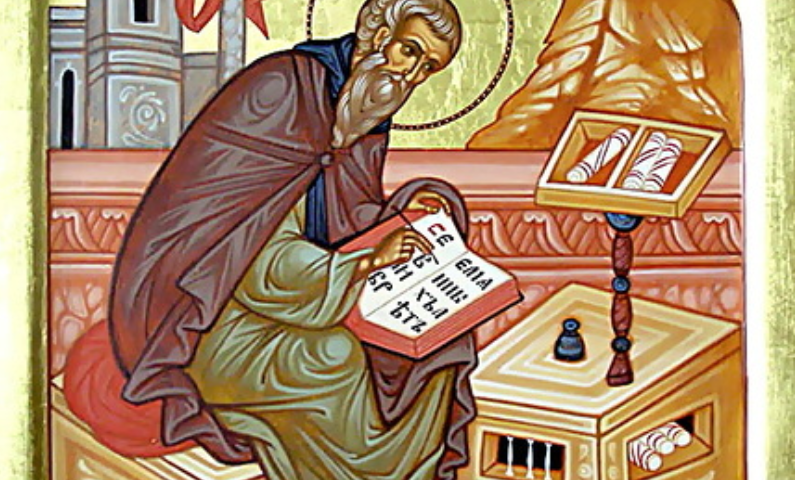 A 397. Csorba blog melléklete. Szent Nesztor, a Barlangkolostor szerzetese (forrás: szynaxarion.wordpress.com)