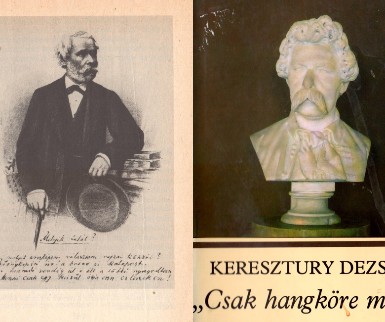 Arany János képe és mellszobra. A 407. Csorba blog melléklete